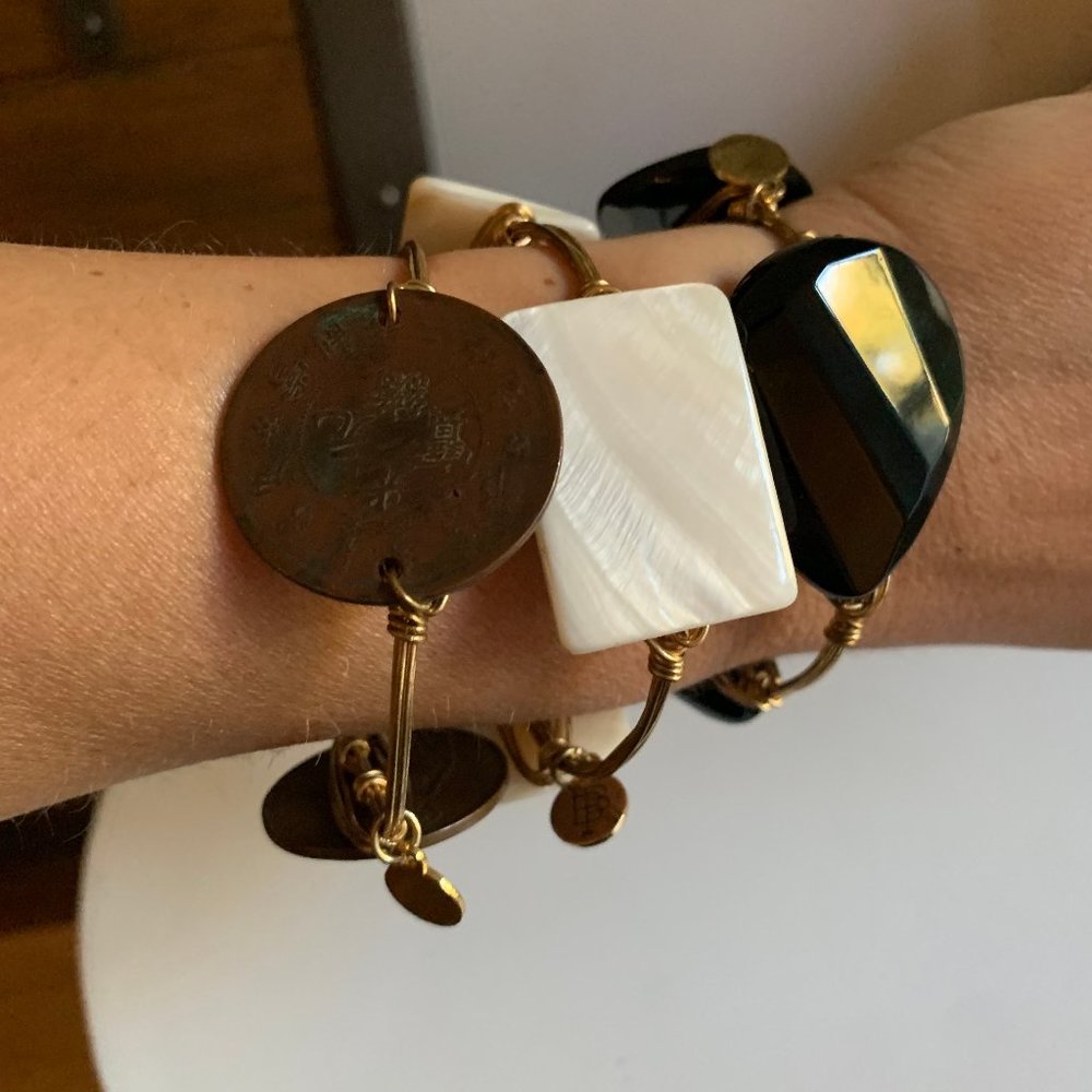 High End Wire Bracelets Set of 3